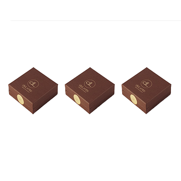 Chocolat à l'or alimentaire -  petite boite